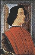 Sandro Botticelli, Portrait of Giuliano de'Medici (mk36)